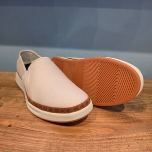 Kuru Womens Roam Alta Slip On Sneakers Sand Canvas KURUCLOUD Supportive Sz 10.5